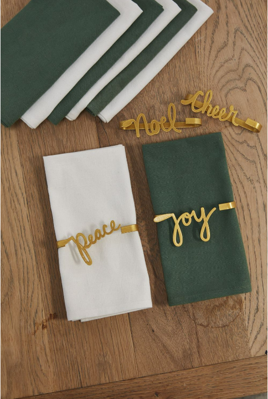 Holiday Napkin Holder Set