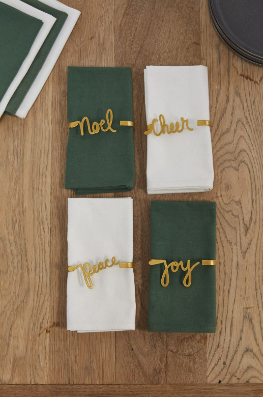 Holiday Napkin Holder Set