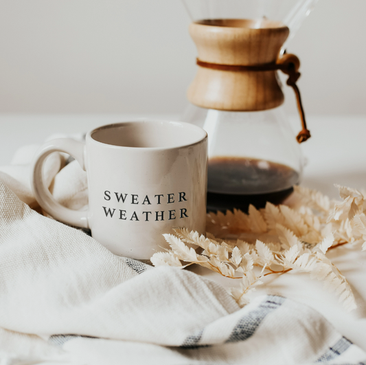 Sweater Weather Stoneware Mug