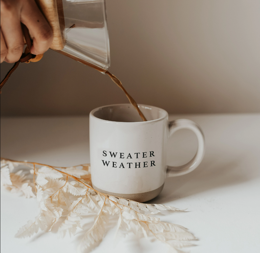 Sweater Weather Stoneware Mug