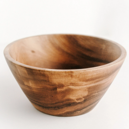 Acacia Wood Salad Bowl